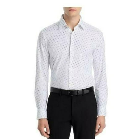 Slim Fit Stretch Nylon Button Down Shirt by BOSS 17