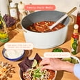 thumbnail image 4 of Beautiful 10-in-1, 8 Qt Multi-Cooker with Bamboo Steamer Insert and 7 Preset Functions, White Icing by Drew Barrymore, 4 of 14