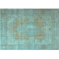 thumbnail image 1 of Ahgly Company Indoor Rectangle Persian Light Blue Traditional Area Rugs, 3' x 5', 1 of 4