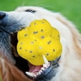 thumbnail image 3 of Mozhitti Mellow Dog Calming Ball, Indestructible Dog Tennis Balls Mellow Dog Ball, Durable Dog Chew Balls for Aggressive Chewers Interactive Dog Toys Chewing Dogs Toys (Yellow), 3 of 8