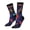 3 Black, variant on Neon City Map Print Adult Socks for Men & Women,Calf Socks, Ankle Socks,Boots Socks,Breathable Casual Sock,Unisex Crew Socks