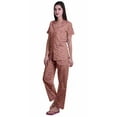 thumbnail image 2 of Moomaya Pyjamas Imprimés pour Femmes Ensembles de Détente Pj Coton Tenue de Nuit Décontractée, 2 of 6
