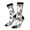 3 Black, variant on Palm Trees Zebra Print Adult Socks for Men & Women,Calf Socks, Ankle Socks,Boots Socks,Breathable Casual Sock,Unisex Crew Socks