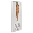 thumbnail image 3 of Stupell Industries Cottage Carrot & Inspiring Growth White Framed Giclee Art, 10 x 24, by Lil' Rue, 3 of 8