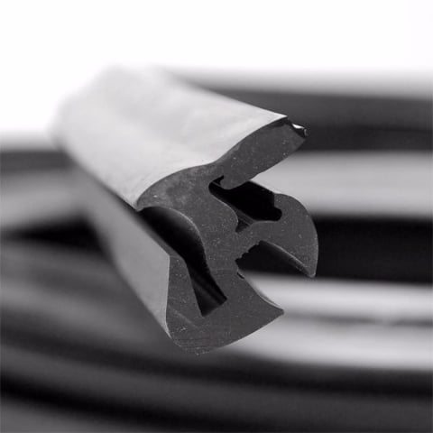 Ameritex Boat Windshield Seal Gasket Molding | 1 x 1 Inch (49 FT)