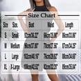 thumbnail image 4 of QIUOMBBP Womens Halter Dresses Sleeveless High Neck Ruffle Mini Dress with Belt Summer Loose Casual Sundresses for Vacation Khaki XL, 4 of 9