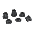thumbnail image 4 of 4PCS Moyeux de Roue Hexagonale pour RC 1:10 Roue de Voiture sur Chenilles Roue Hexagonale 1,9 "2.2" Jantes de Roue 15mm Noir, 4 of 9