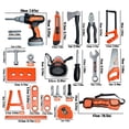 thumbnail image 2 of WLBES Kids Tool Set, Toddler Tool Kit with Toy Drill, Kids Tool Belt, Pretend Play Power Construction Tools Toys for 3-8 Year Old Boys Girls, 2 of 11