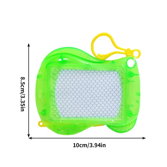 shyuyusa Colorful Mini Drawing Boards-Backpack Keychain Clip For Erasable Doodle Sketch Writing Pad For Unisex Key Chain Backpack Pendant Key Fob Car Pendant