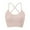 215#Beige, variant on 2025 Strappy Yoga Sports Bras for Women Padded Criss-Cross Back Tank Tops