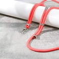 thumbnail image 2 of Universal Multifunctional Nylon & Leather Mobile Phone Lanyard - 1.6M Adjustable, 3 Wearing Ways, Anti-Drop, Fits 4-6.7Inch Phones, 1pcs Lanyard + Leather Card, 2 of 2