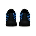 thumbnail image 4 of Back The Blue Skull Lady Shoes Women's Fashion Sneakers Tennis Running Shoes for Men Women Black Size 4, 4 of 7