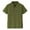 Army Green, variant on Girls' Pique Polo Shirts Short Sleeve School Uniform Shirts Tops Button Closure