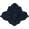 thumbnail image 3 of 67 1/8"W x 48 5/8"H x 1 7/8"P Piedmont Ceiling Medallion (Fits Canopies up to 6 1/2"), Hand-Painted Midnight Dream, 3 of 5