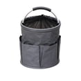 thumbnail image 2 of Lunxisen 2 Pcs Portable Storage Basket Drawstring Folding Organizer Multi Functional Tool Bag for Camping Gardening Home, 2 of 8