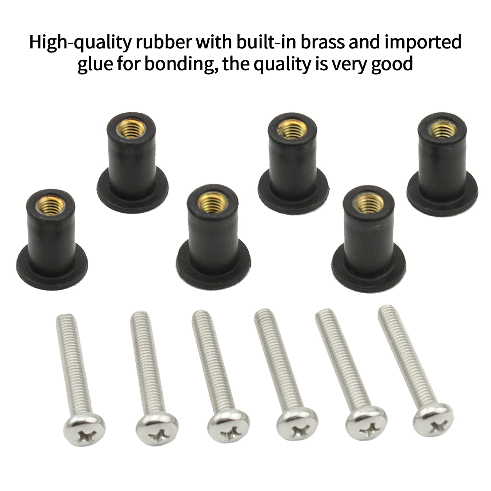 Boat Marine Stainless Steel Hardware Fastener Kit Screws Bolts Nuts Washers 