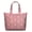 Boho, variant on Traditional European Style Travel Bag, Vintage Fashion Weekender Tote with Faded Floral Design, Multipurpose Duffel for Yoga, Camping, Airplane Travel