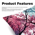 thumbnail image 2 of Tree Chair Pillow Covers Set with Unique Patterns for Bed and Throw Pillows - Sizes 16x16, 18x18, 20x20 Inches for Various Occasions - Set of 2 Items, 2 of 6