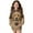 Boho Mandala Highland Cattle, variant on Sloth Rose Flower Print Long Hoodies Sweatshirts for Girls Teen Kids with Hooded Pullover Athletic Loose Outfits Casual Sweater Tunic Dress Tops with Pocket, 11-12 Years