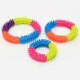 thumbnail image 6 of Visland Colorful Dog Chewing Ring - Soft Ring Dental Chewing Teething Biting Chasing Training Toy for Small and Medium Dog Puppy, 6 of 8