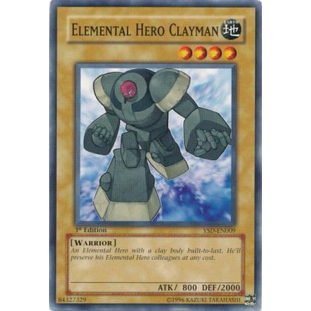 YuGiOh 2006 Starter Deck Elemental Hero Clayman