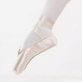 thumbnail image 2 of Ballet Dance Shoes Professional Dance Shoes with Ribbons Shoes, 2 of 4