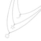 thumbnail image 2 of 3 piezas de colgante de estrella, luna y sol para clavícula, collar de cadena, joyería para amigos y familiares, regalo, 2 of 6