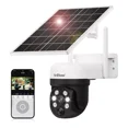 thumbnail image 1 of Srihome Solar Cámara Seguridad 4mp Hd Wifi Ptz Con Baterías Color Blanco, 1 of 8