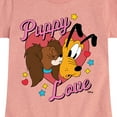 thumbnail image 3 of Disney - Fifi And Pluto Puppy Love - Toddler & Youth Girls Short Sleeve Graphic T-Shirt, 3 of 5