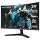 thumbnail image 1 of Monitor Curvo KOORUI 24 Pulgadas 1080P VA 180Hz HDR10 Compatible VESA, 1 of 9