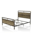 thumbnail image 6 of Furniture of America Filorga Industrial Queen Metal Bed in Bronze, 6 of 9