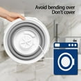 thumbnail image 6 of Elainilye Portable Washing Machine Mini USB Electric Foldable 10L Washer for Clothes Travel Apartment Dorm RV Camping Compact Laundry Solution, 6 of 9