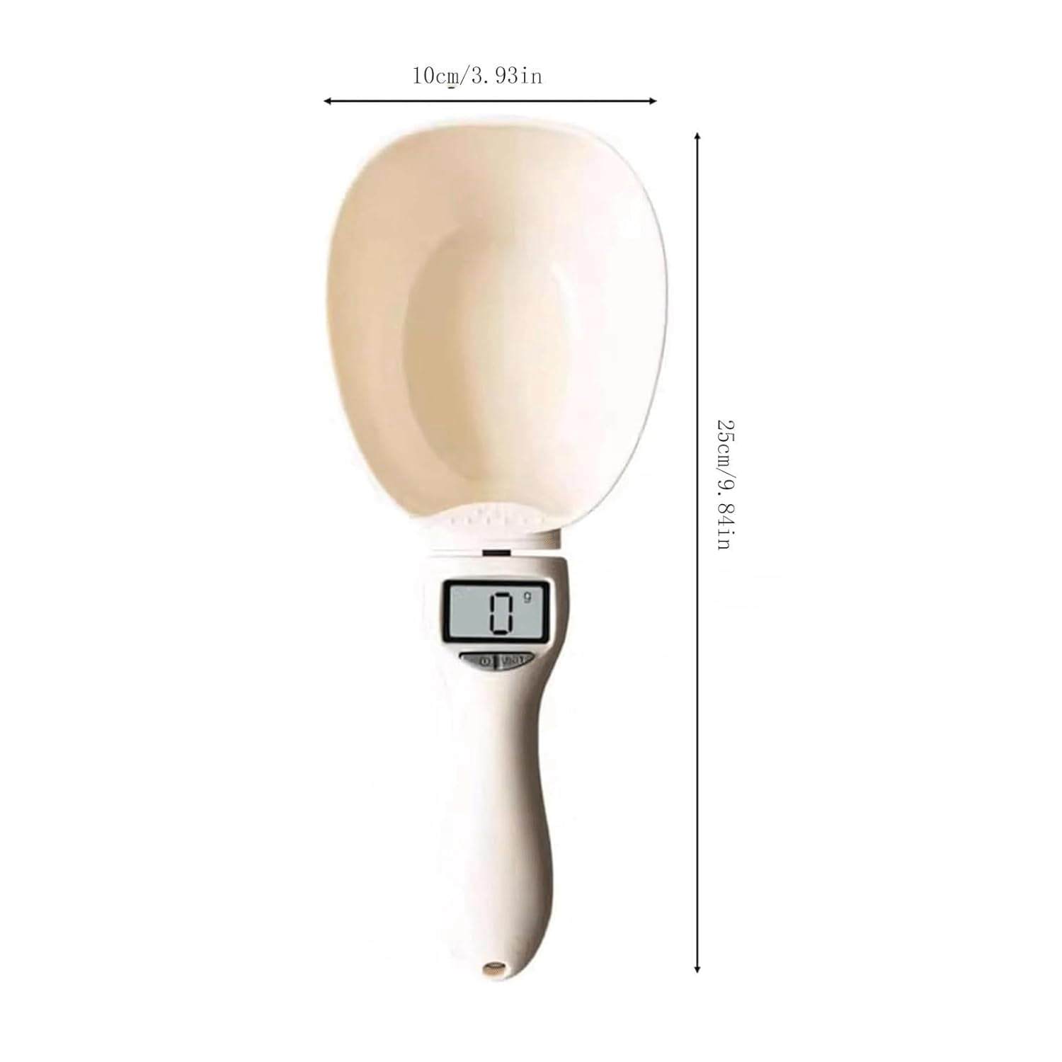 Electronic Measuring Cup with Touch Screen, Easy-Clean Food Scale for Portion Control, Perfect for Diet Tracking, Baking, Coffee, and Pet Food Preparation.