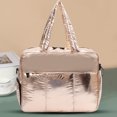 thumbnail image 1 of Bolsa de ejercicios Bolsa de fitness de nailon, bolsas de gimnasio portátiles multifuncionales para hombres y mujeres (dorado), 1 of 4