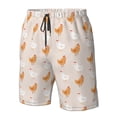 thumbnail image 4 of Balery Funny Chicken Traje de Baño Estilo Hawaiano para Hombre, Shorts de Secado Rápido con Bolsillos-Large, 4 of 6
