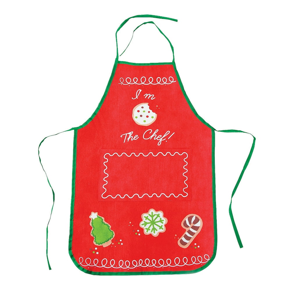 Child Holiday Baking Apron Apparel Accessories 1 Piece Walmart