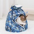 thumbnail image 2 of DOLITY Sac à Dos pour Chien Sac à Dos Porte-Chien Support pour Poitrine Mains Réglables Bleu, 2 of 7