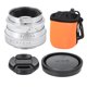 thumbnail image 2 of Lente De Cámara Sin Espejo De 35mm F1.6 Lente De Cámara Sin Espejo De 35mm F1.6 Montura M4/3 Para Olympus E M5 E M5II E M10 E M10II E M10IIIsilver ANGGREK JH2214, 2 of 8