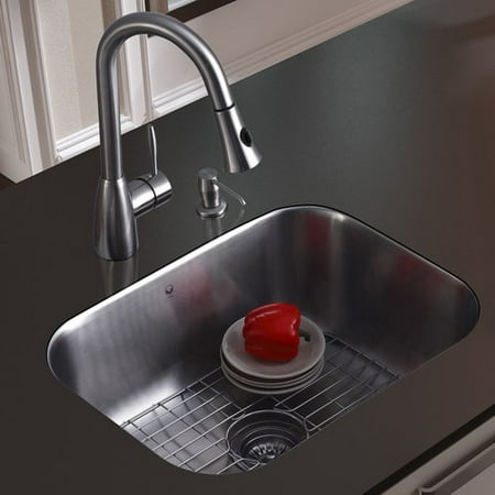 Vigo Vg15047 23 Single Basin Undermount Kitchen Sink With