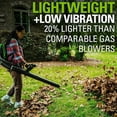 thumbnail image 4 of Greenworks 80V 180 MPH - 610 CFM Brushless Backpack Blower (Tool Only), 4 of 8