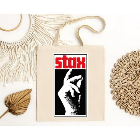 vintage Stax Records Tote Bag Made in the USA M to -TH21447