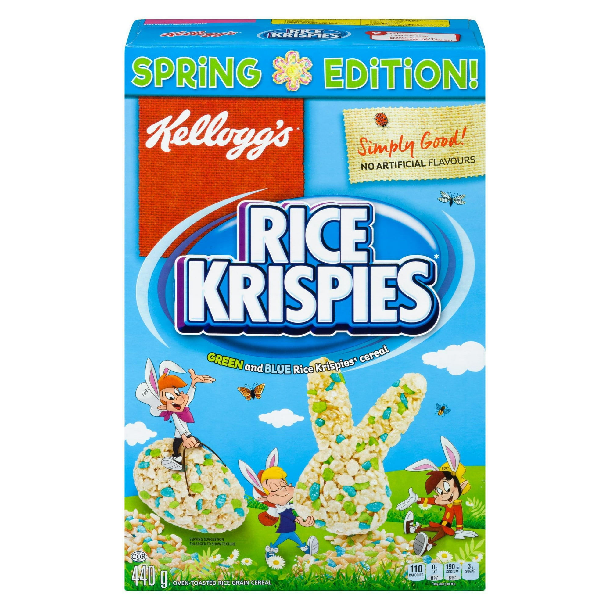 Kellogg's Rice Krispies Spring Edition Cereal 440g