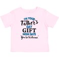 thumbnail image 3 of Inktastic I'm Your Fathers Day Mom Says You're Welcome Boys or Girls Baby T-Shirt, 3 of 5