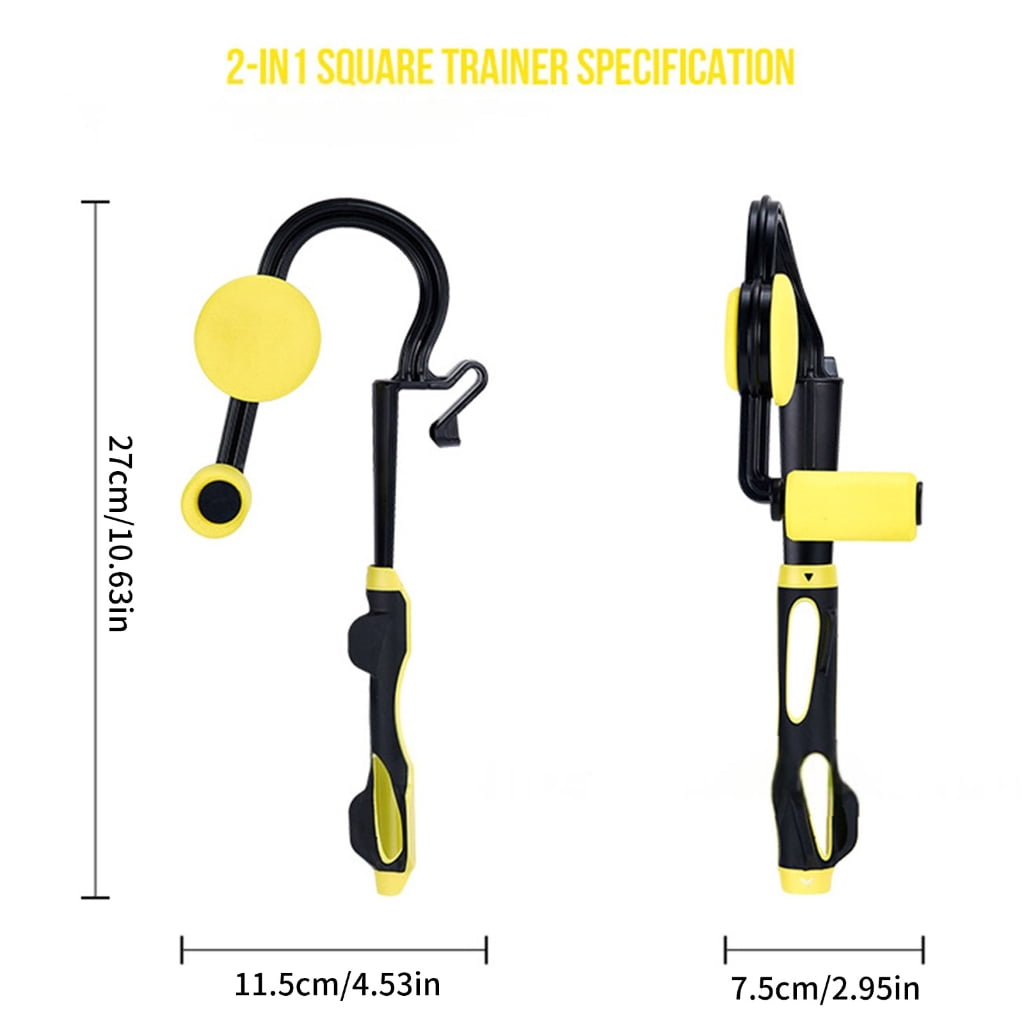 MOMOJIA Golf Practice Equipment With Postures Correction Grip And Secure Base For Swings Drills