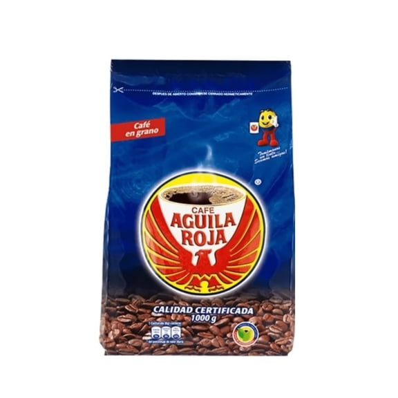 Aguila Roja Roasted Colombian Coffee Ground & Beans