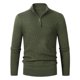 thumbnail image 1 of Gibobby Suéter de cuello redondo para hombre Suéter de punto con cuello redondo para hombre, ligero, casual(Verde,Mediana), 1 of 3