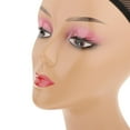 thumbnail image 3 of Realistic Mannequin Head Manikin Head Bust for Earrings Display Golden, 3 of 8