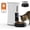 White, variant on 2.4G WiFi Automatic Feeder, 4L Timed Dispenser with APP Control, 10s Voice Recorder, Power , Indoor Programmable Feeder with Desiccant for Small Cats and Dogs, White