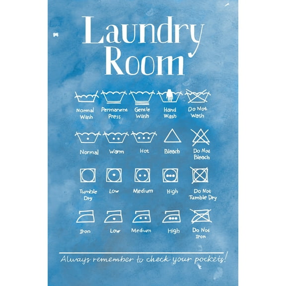Marmont Hill Laundry Room III Painting Print on Wrapped Canvas