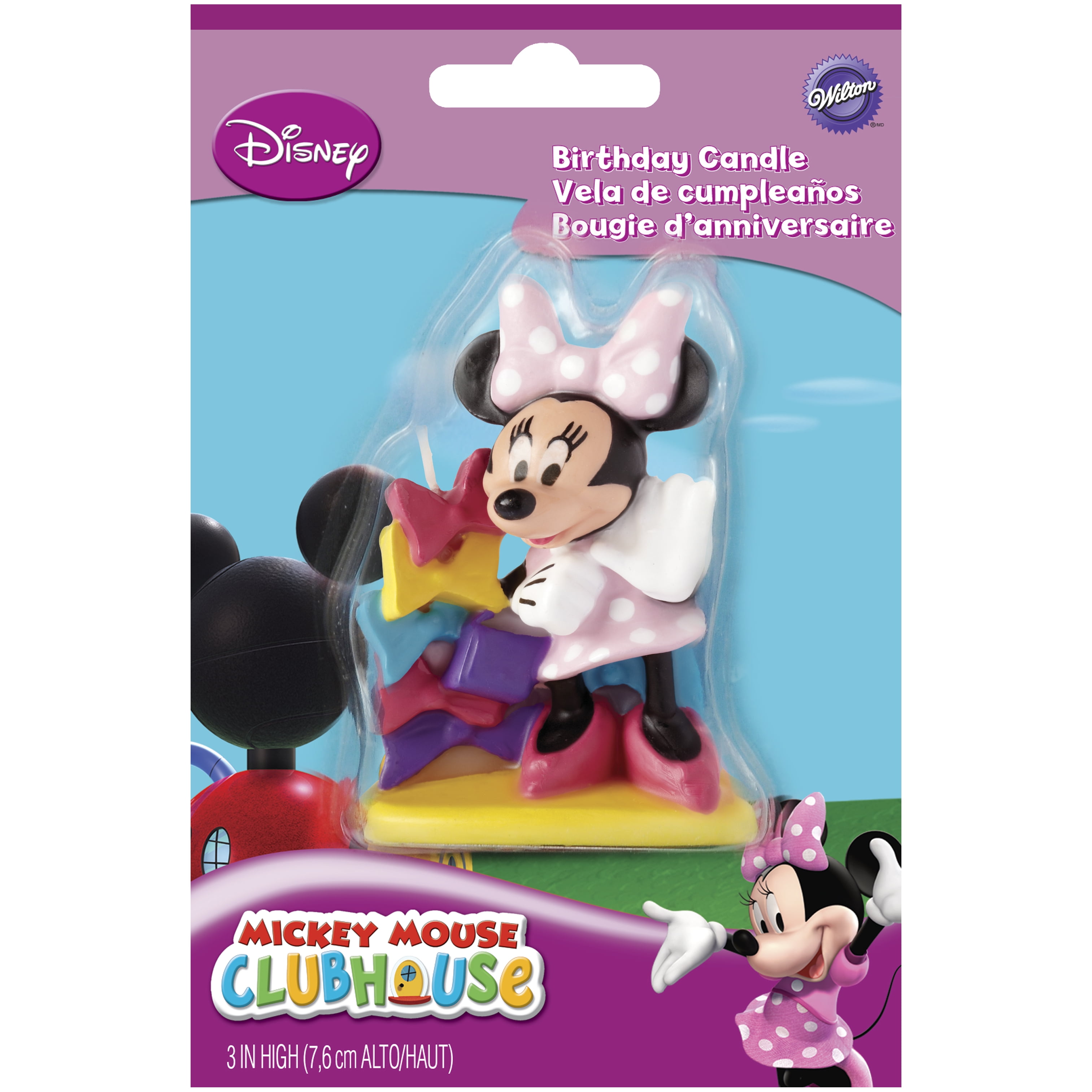 MICKEY MOUSE FOOTBALLEUR Disney Birthday Cake Candle Topper Figure 13 cm 